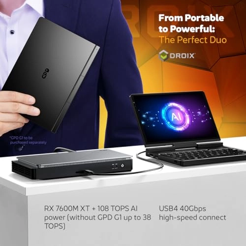 Pocket Pocket 4 - 8.8'' Ryzen AI 9 HX 370 32GB DDR5 2TB PCIe Gen4 SSD