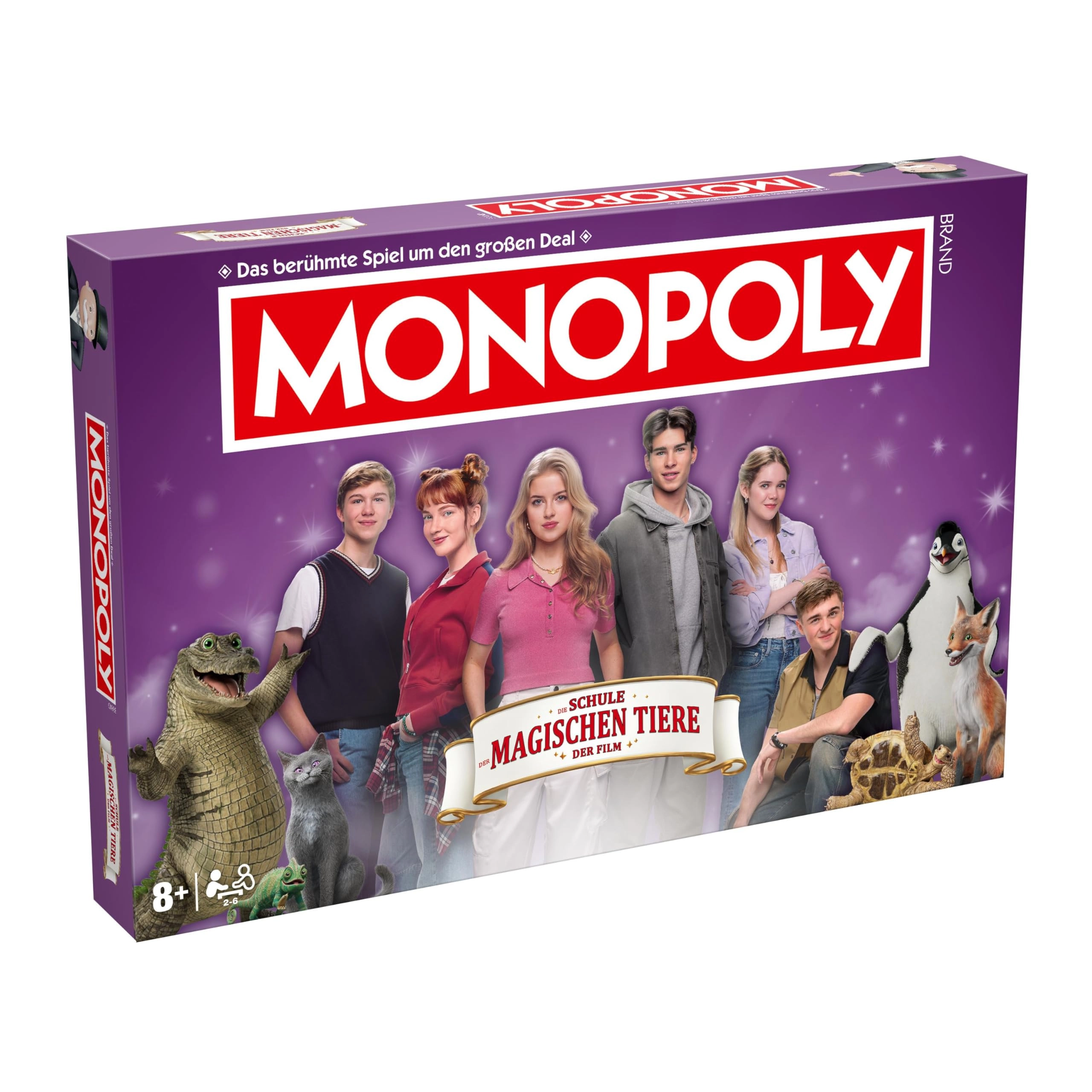 Winning Moves Monopoly: Die Schule Der Magischen Tiere (German)