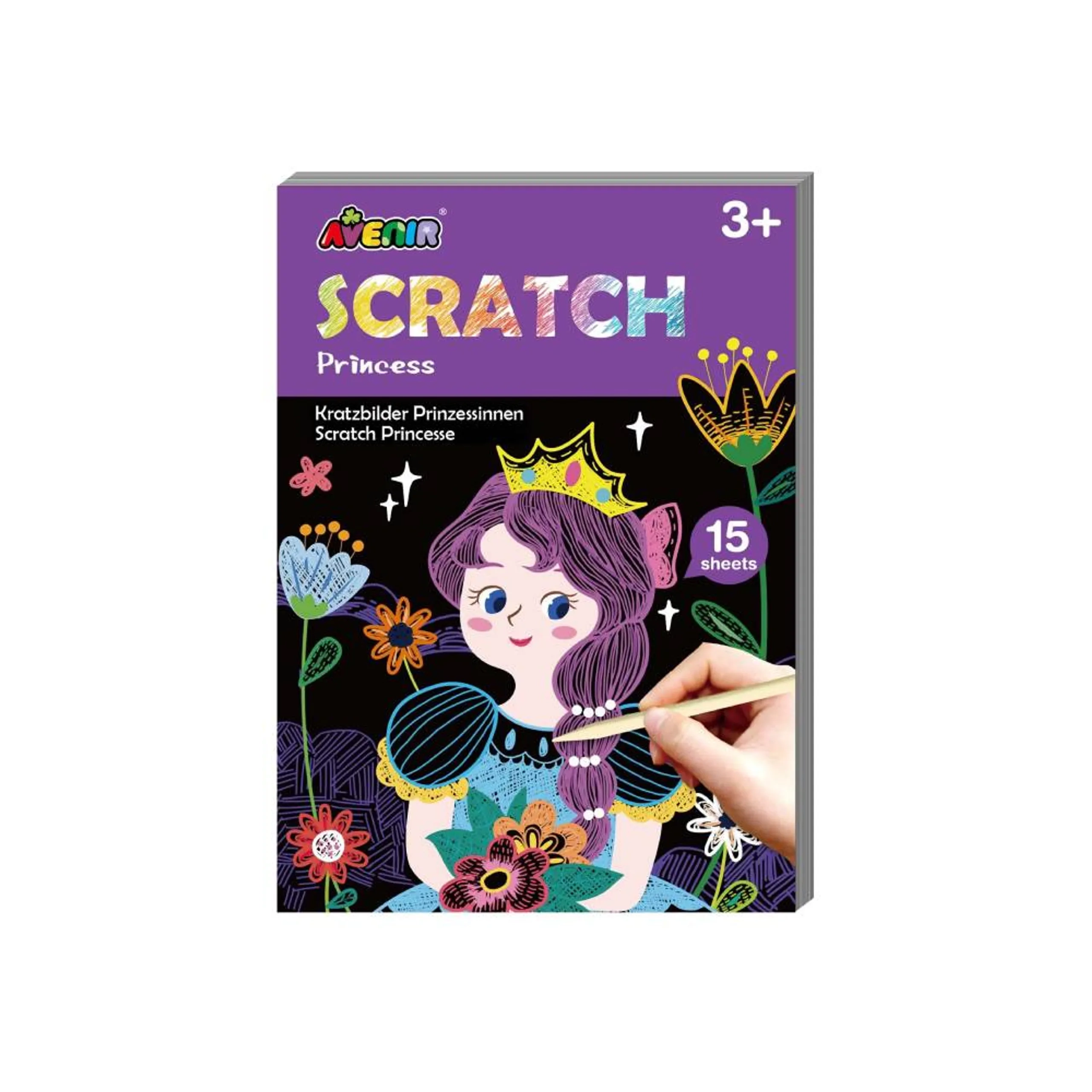 Avenir Mini Scratch Book - 3+ years 15 pcs