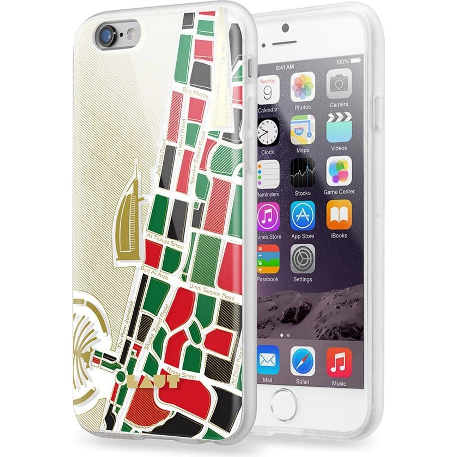 LAUT Dubai Nomad Back Case for IPhone 6/6S