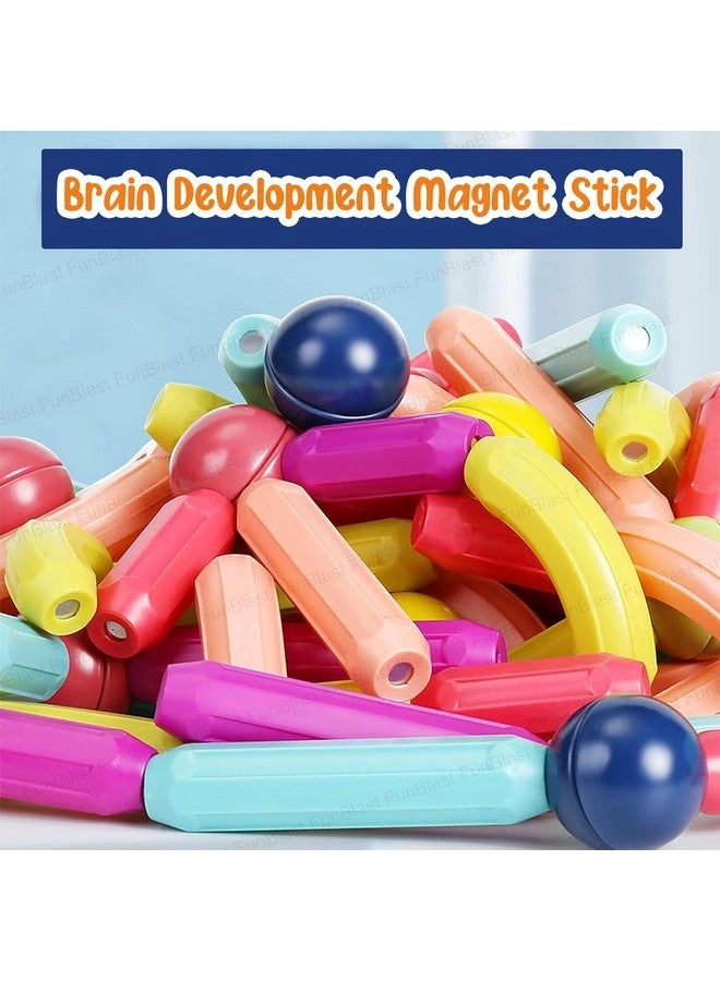 Magnetic Sticks - Construction 32 pcs