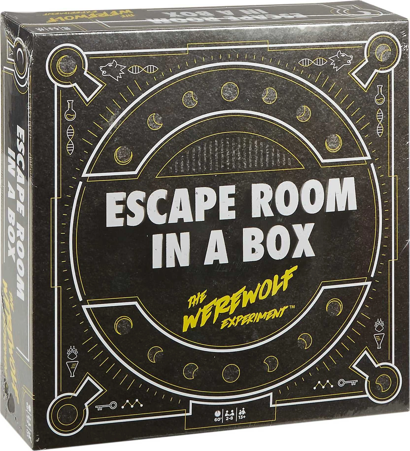Mattel Games Escape Room in a Box: The Werewolf Experiment