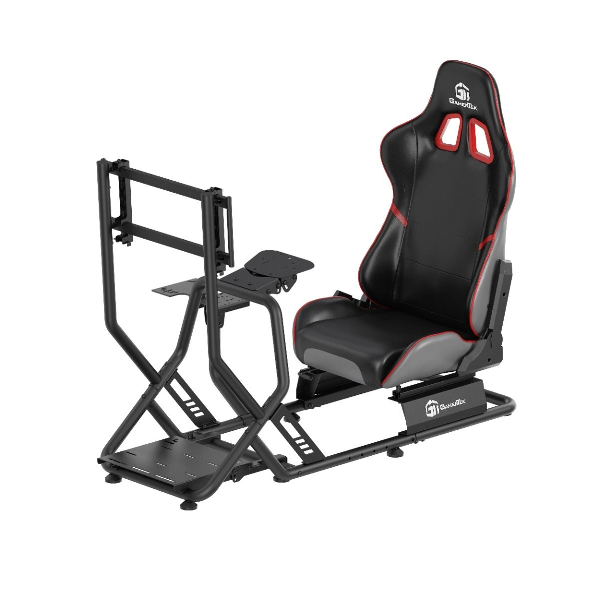 GridMaster Racing Cockpit - High Quality PU 180MM Seat Adjustment