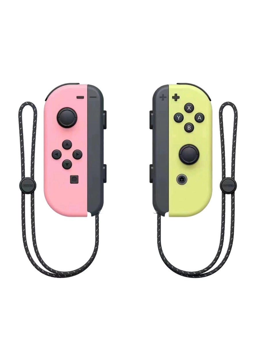 GUDOO Gamepad Wireless Controller - Pink and Yellow