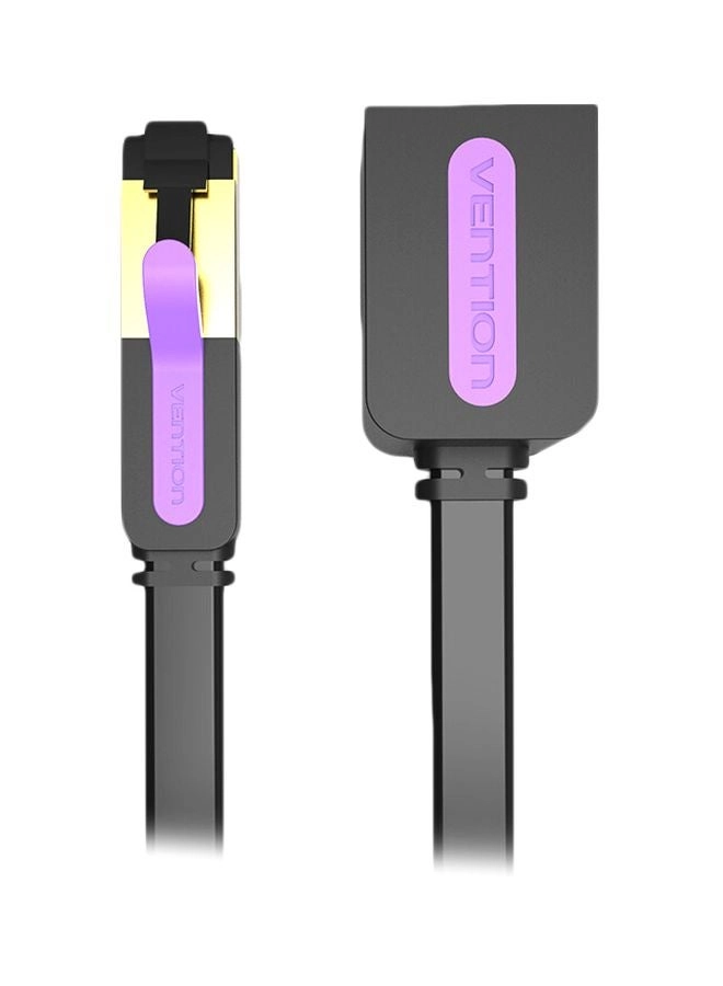 Vention CAT 7 Network Extension Cable - RJ45 Black