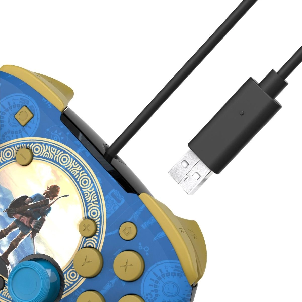 Rematch Wired Controller - Hyrule Blue Nintendo Switch