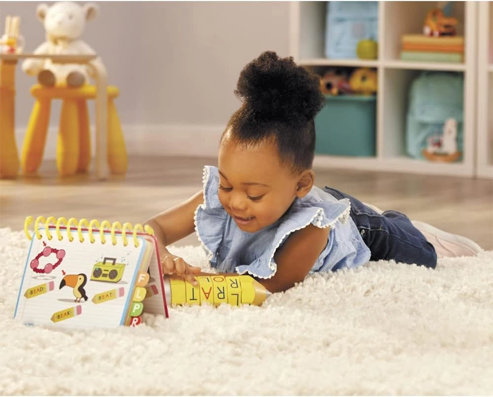 Learn And Play 100 Words Spell And Spin Pencil - 3 +