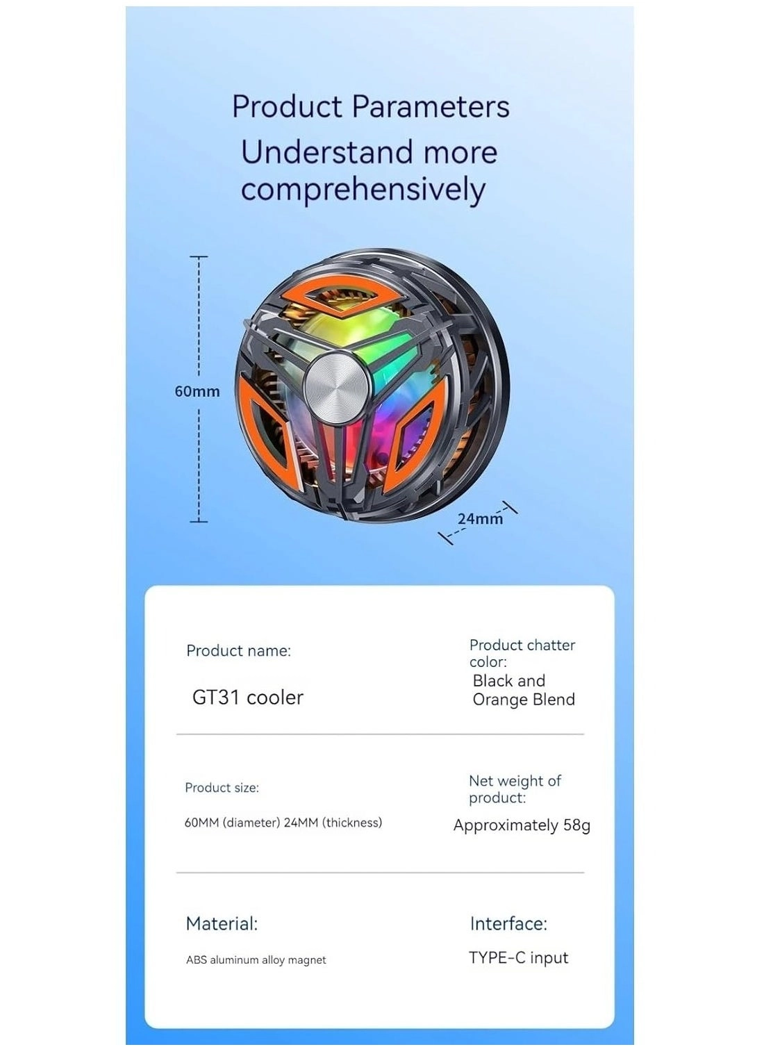 Mobile Phone Radiator Cooler - Semiconductor Refrigeration Dual Cooling