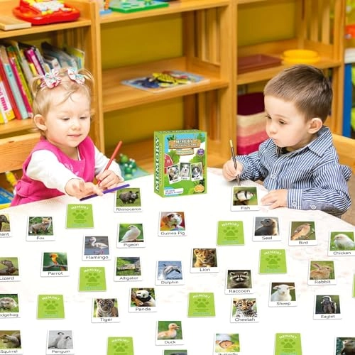 Memory Matching Game - 3 years and up 100 pieces