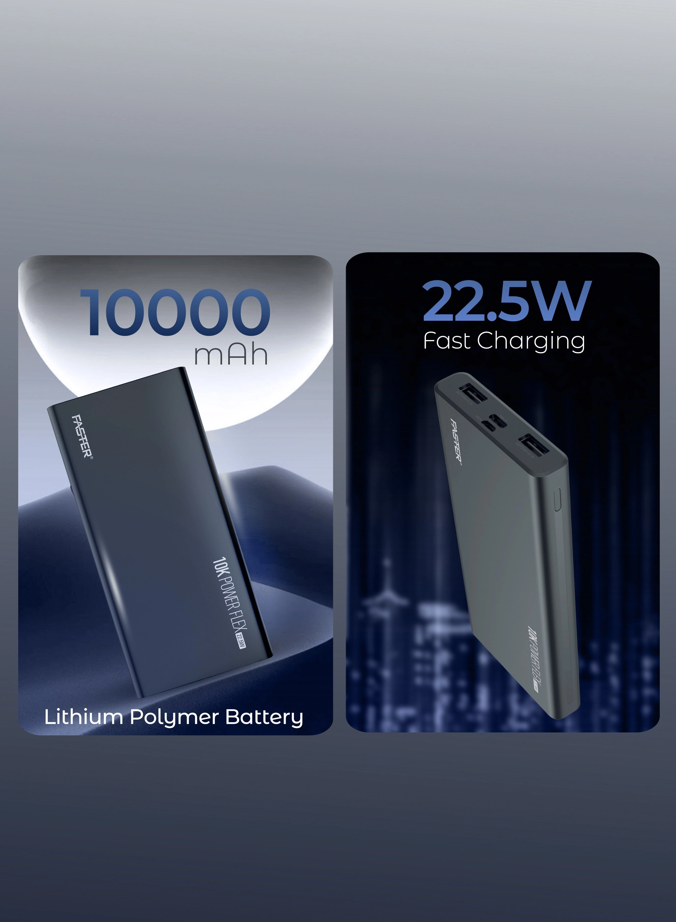 J11 Pro - 10000 mAh 22.5 Watt