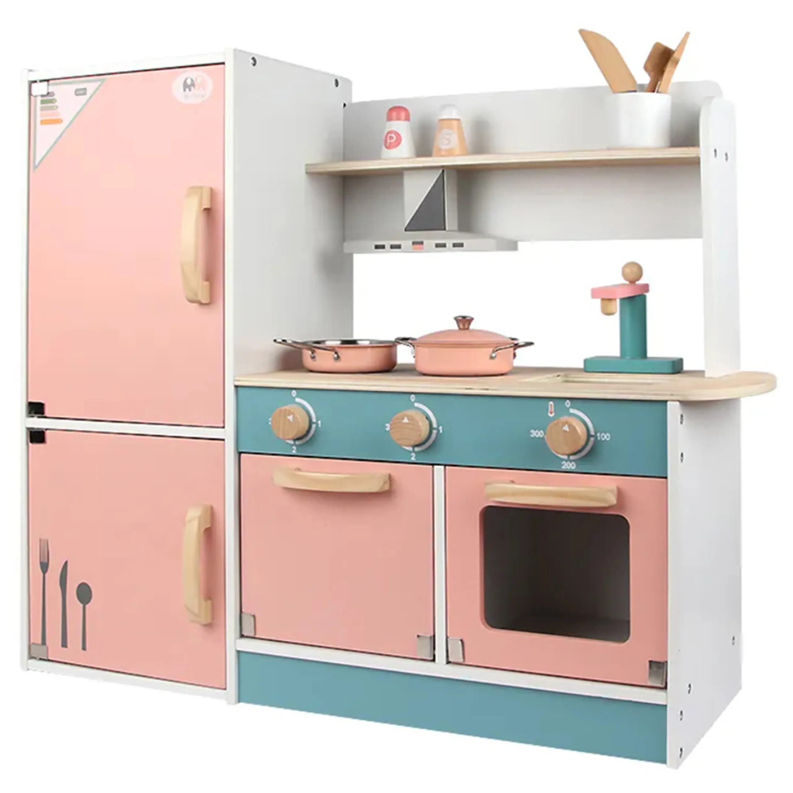 Kids Wooden Kitchen Set - Vintage (GF-MSN21010)