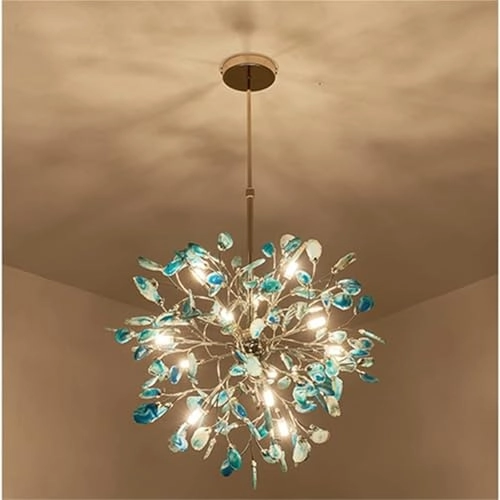 Chandelier - G4*12 Natural Colorful Agate