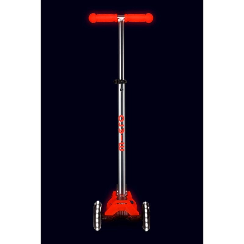 Maxi Deluxe 3-Wheel Kick Scooter – 120/80 mm LED