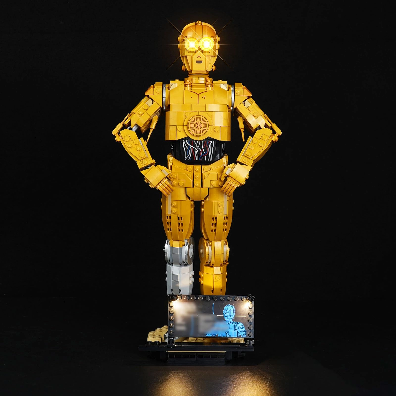cooldac LED Light Kit Compatible with LEGO Star Wars C-3PO 75398