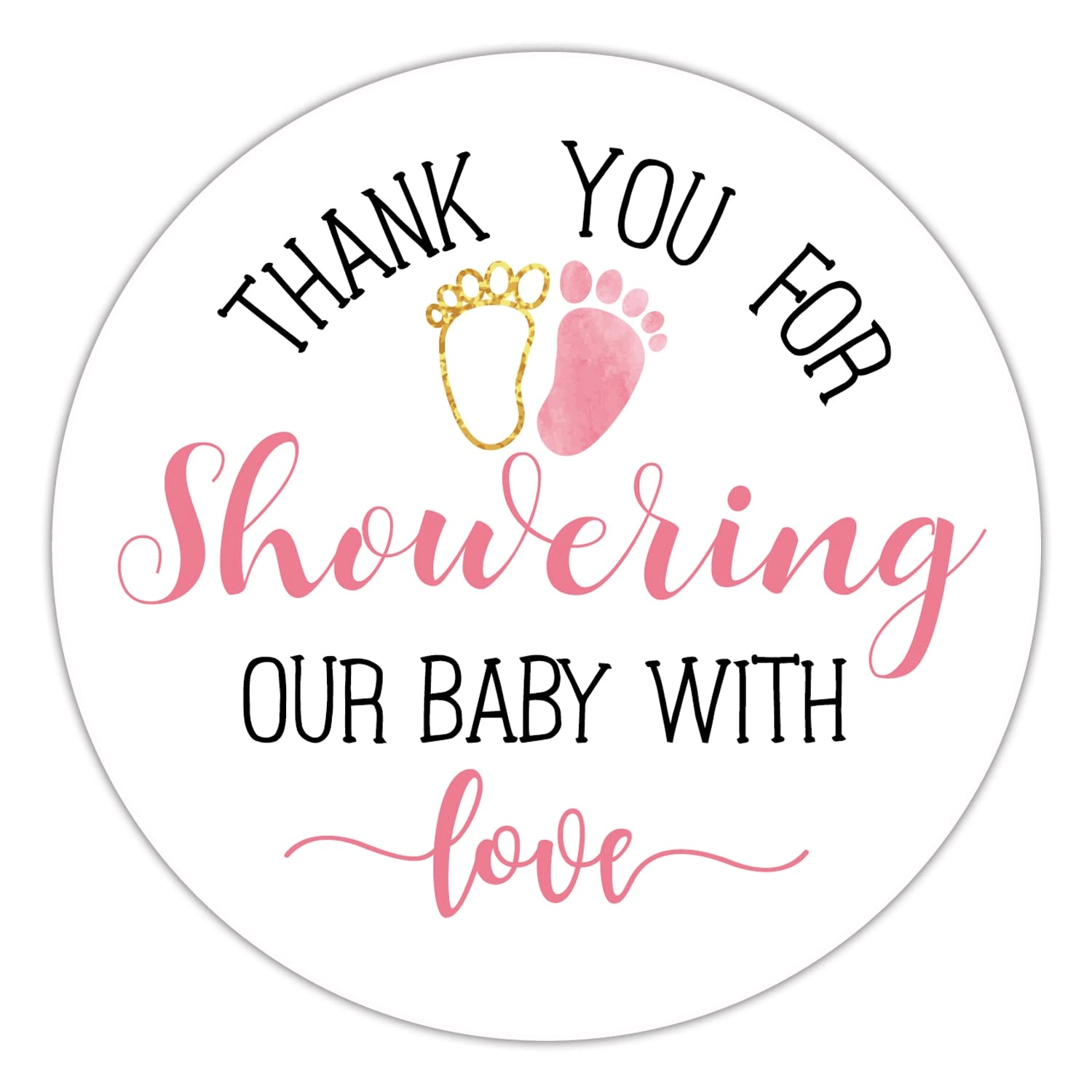 eksplodi Baby Shower Stickers - 50