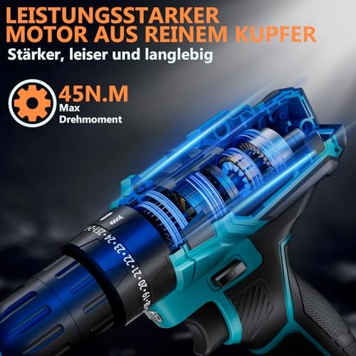 Hammer Drill - 2000 Milliamp Hours