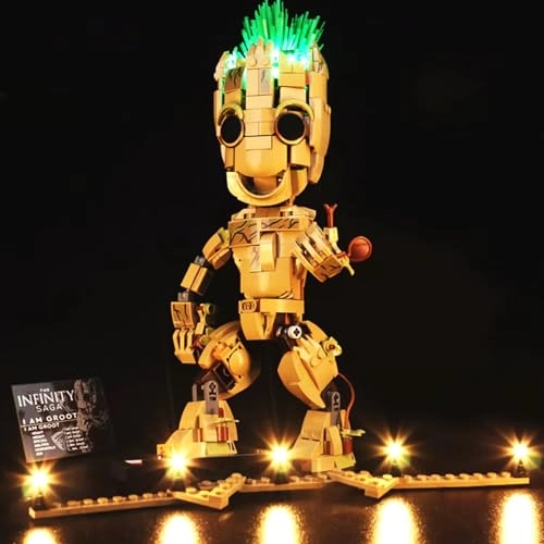 LED Lighting kit - I am Groot 76217 Multicolor