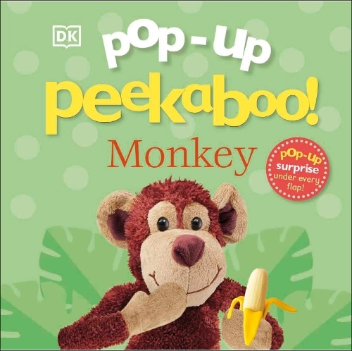 Dorling Kindersley Ltd Pop-Up Peekaboo! Monkey Board Book - 3-5 years