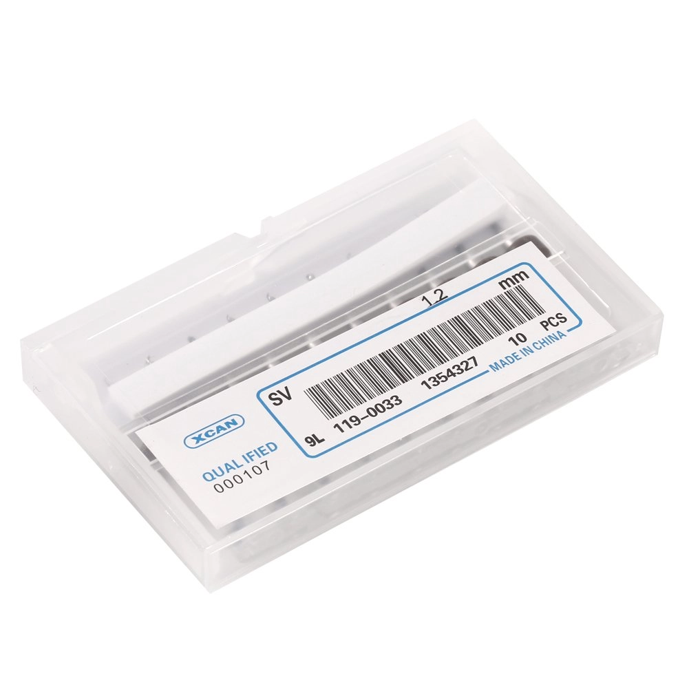 Eacam Carbide Micro Drill Bits - Tungsten Steel, White Steel 10pcs 1.2mm