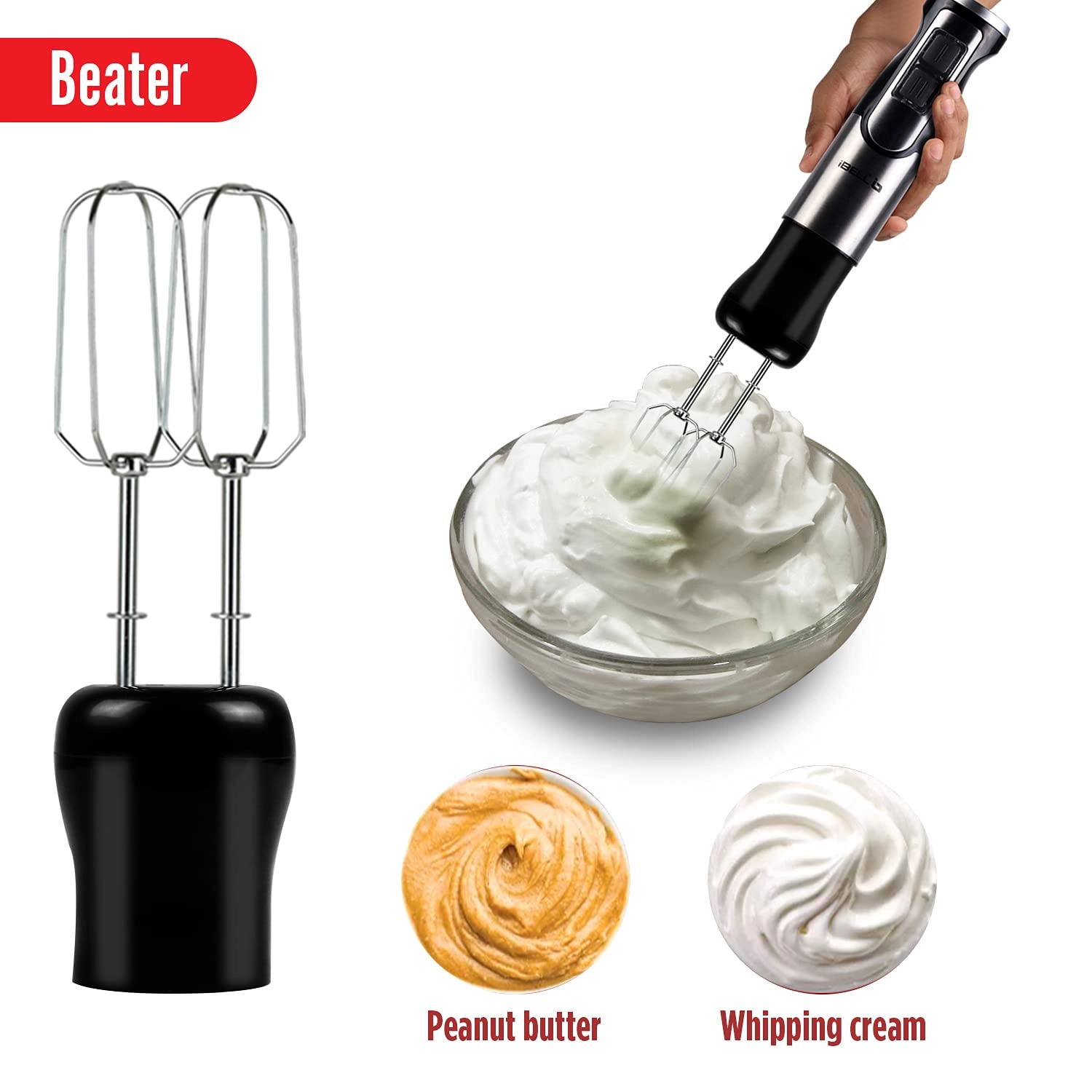 HB1000J - 5in1 Adjustable Speed Control Vegetable Chopper