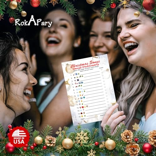 Christmas Songs Emoji Guessing Game - 30