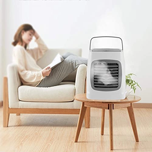 Mini Air Conditioner - USB Portable 3 Gear Speeds Hangable Desktop
