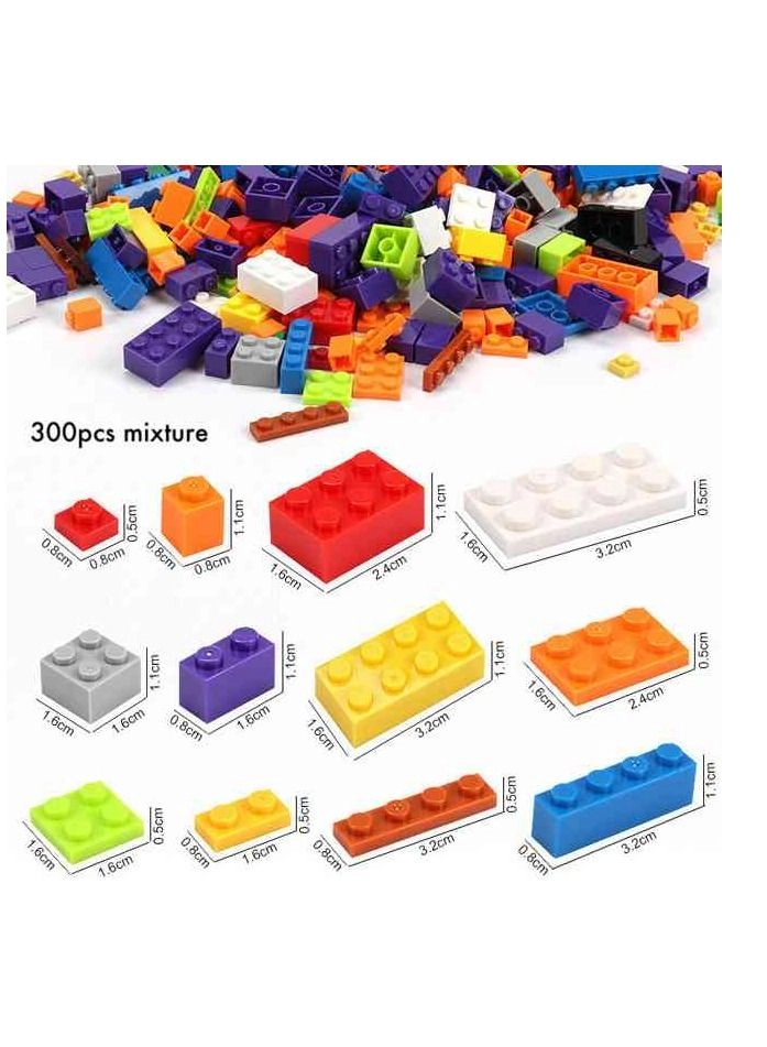 Building Blocks Table Multifunctional - Construction 300 pcs