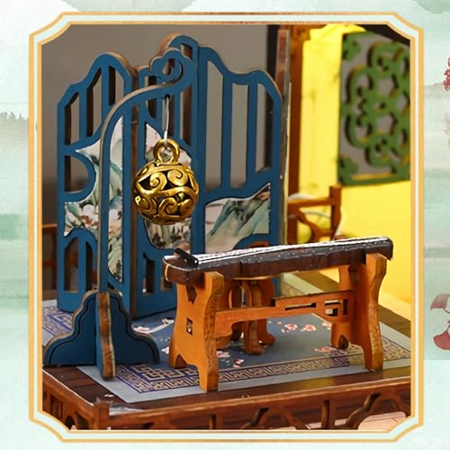 Miniature Dollhouse Kit - green spring yard