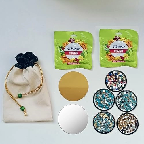The brown box Fevicryl Mould - Air Dry Clay 100g 2pcs. Kit