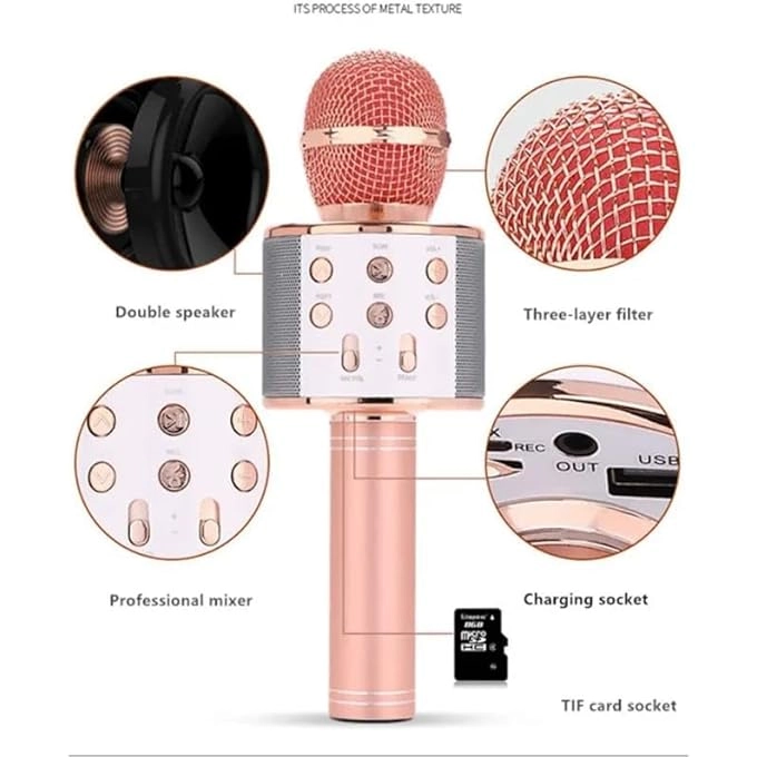 WIRELESS BLUETOOTH MICROPHONE