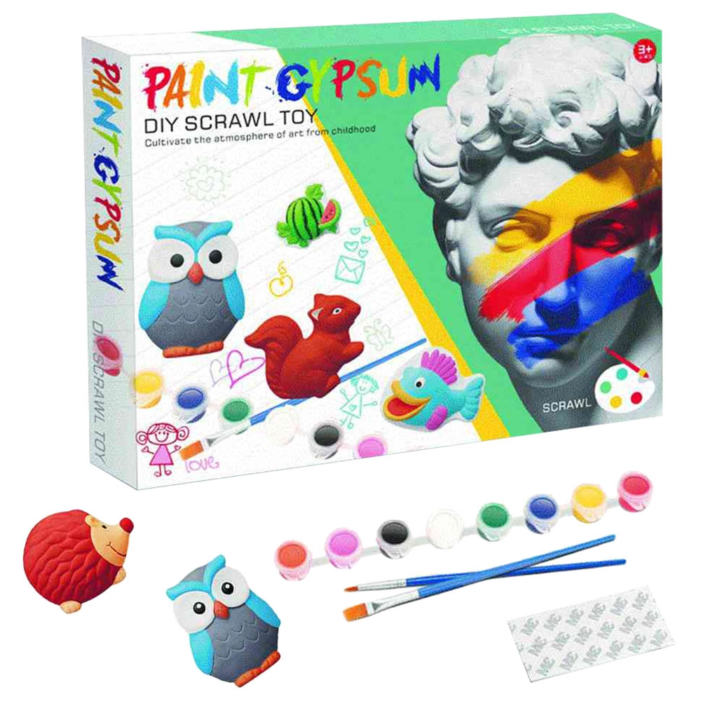 UKR Gypsum Animals - 12 pc