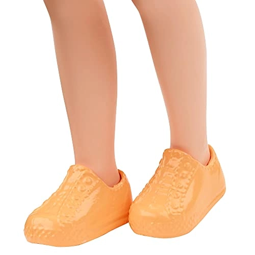 CHELSEA DOLL - Plastic red hair sloth graphic Ages 3+