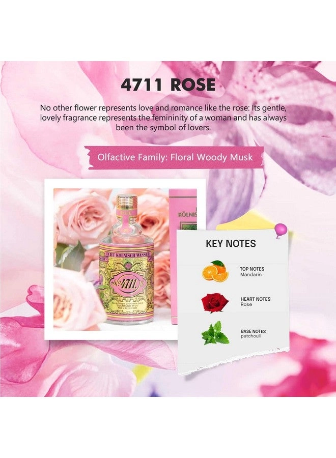 Rose Eau De Cologne - 100 ml