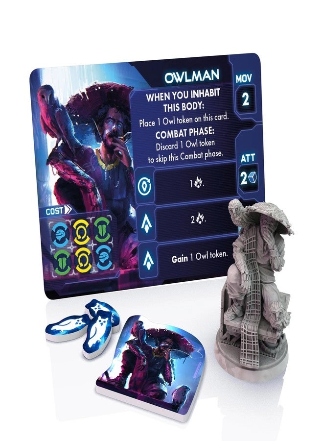 Awaken Realms Tamashii: Owlman - Sci-Fi Strategy Game