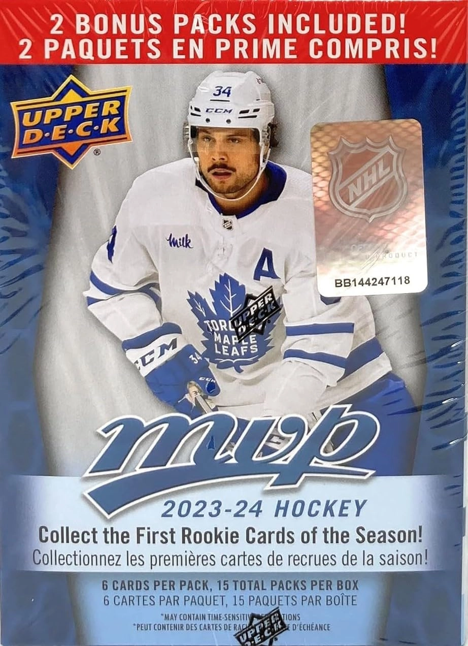 Upper Deck 2023-24 MVP Hockey Blaster Box - 90pcs