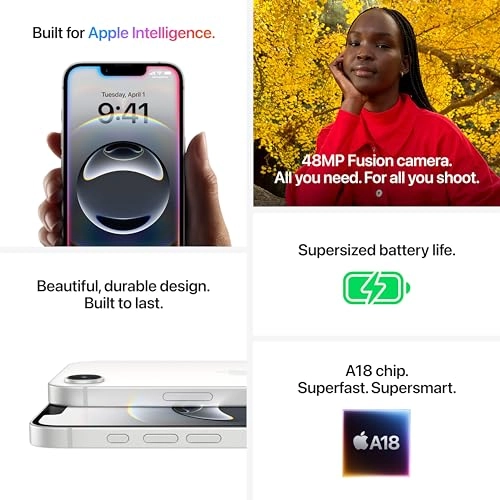 (Refurbished) iPhone 16e - 128GB