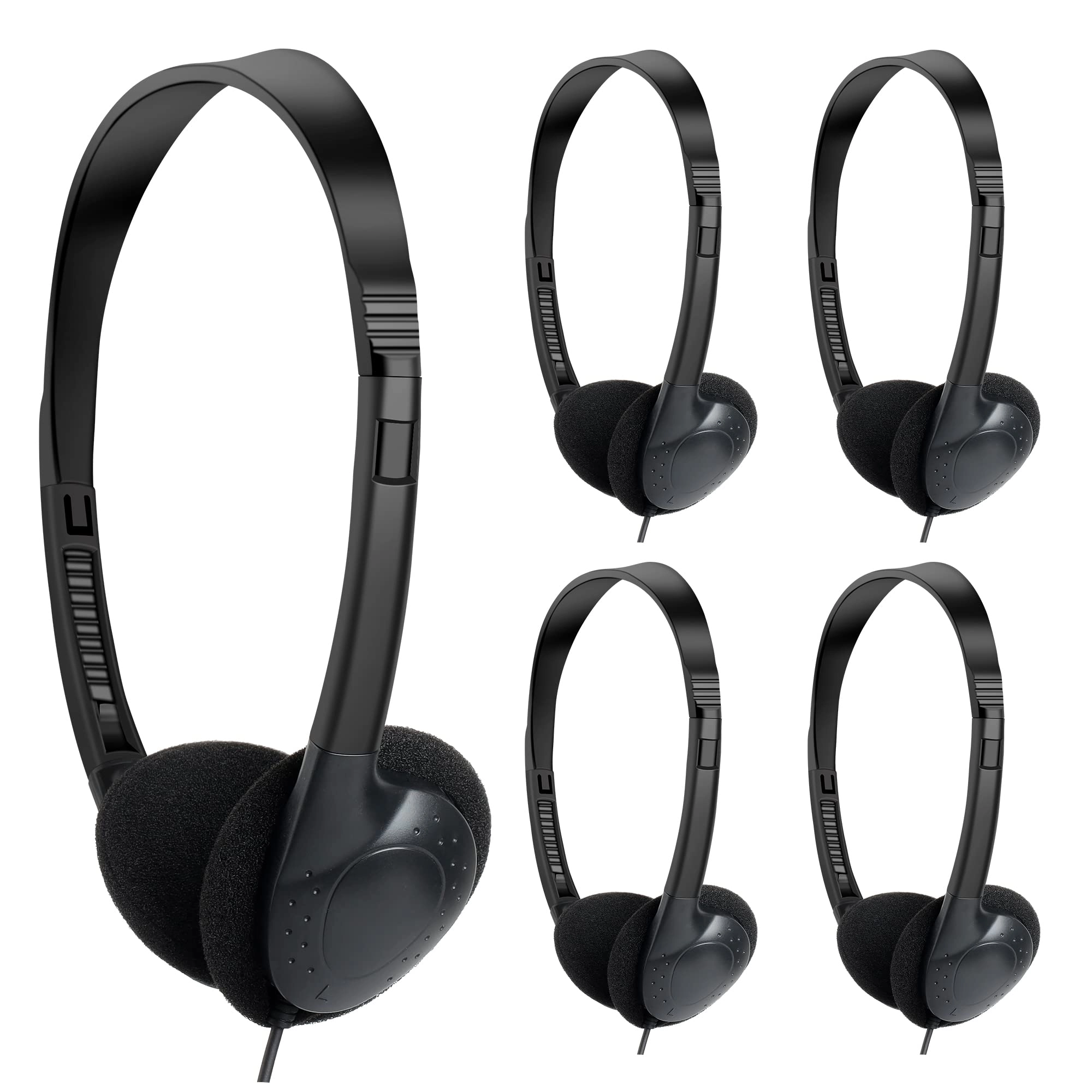 TJZXGUI Kids Headphones - 10 Pack On-Ear 3.5mm