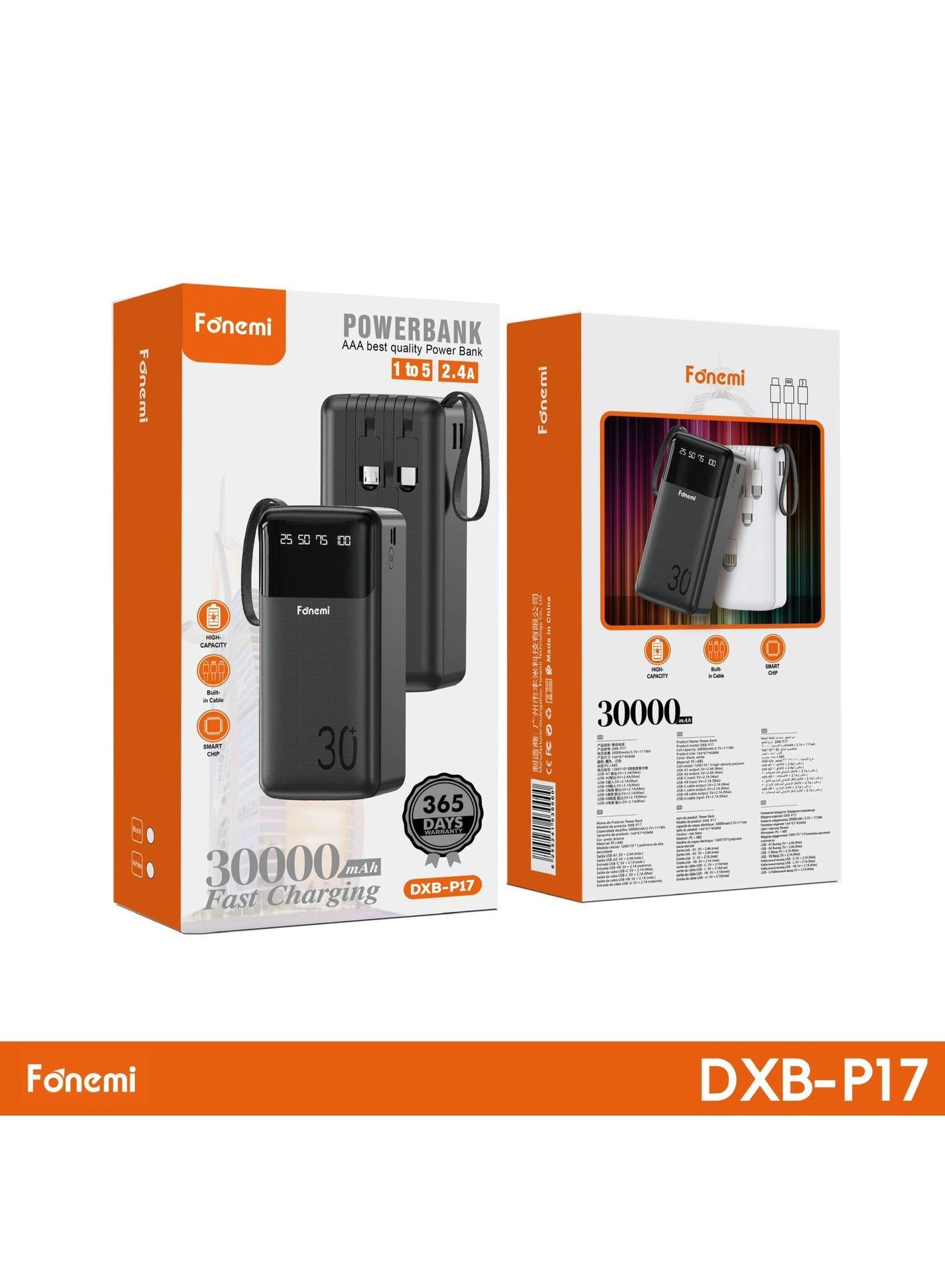 Fonemi P17 - 30000mah
