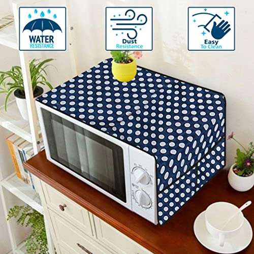 Microwave Oven Top Cover - 27 Litre 4 Utility Pockets