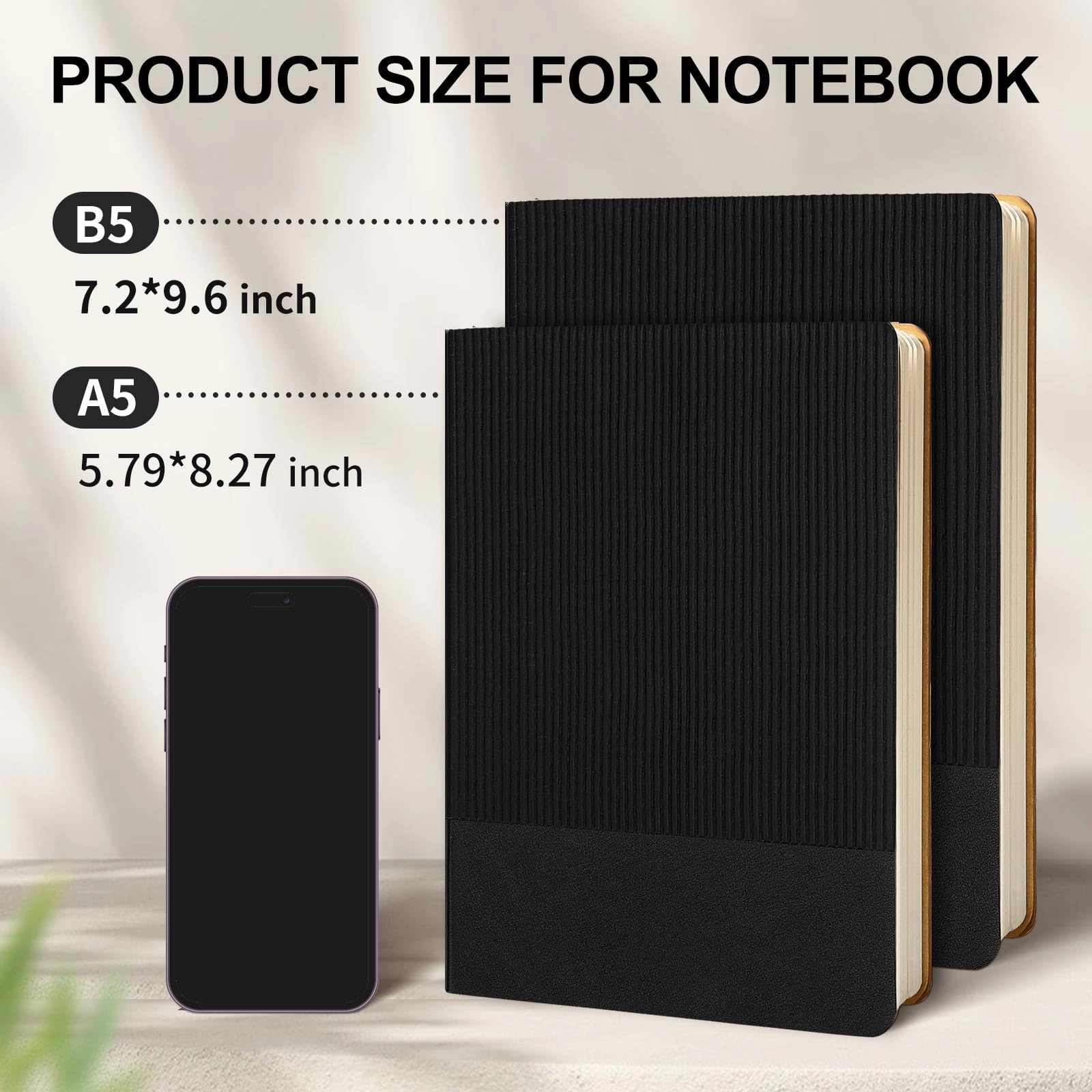 Lined Journal Notebook A5 - Lined 216 Pages