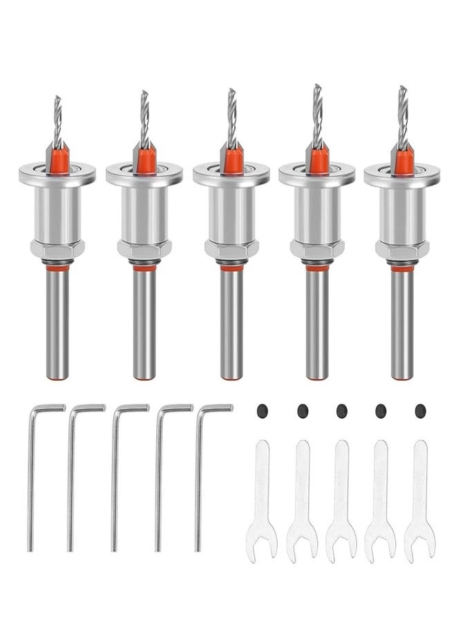 Countersink - Carbide Tipped 5Pcs