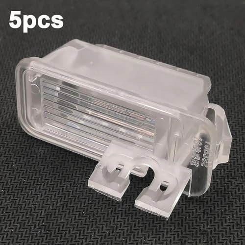 Rear View Camera Bracket - License Plate Light 5 Pieces