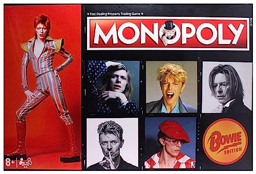 Monopoly: David Bowie - Advance to Heroes Diamond Dogs Aladdin Sane