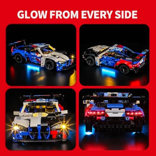 2.0 Light Kit Compatible with Lego Technic BMW M4 GT3 EVO Race Car 42226