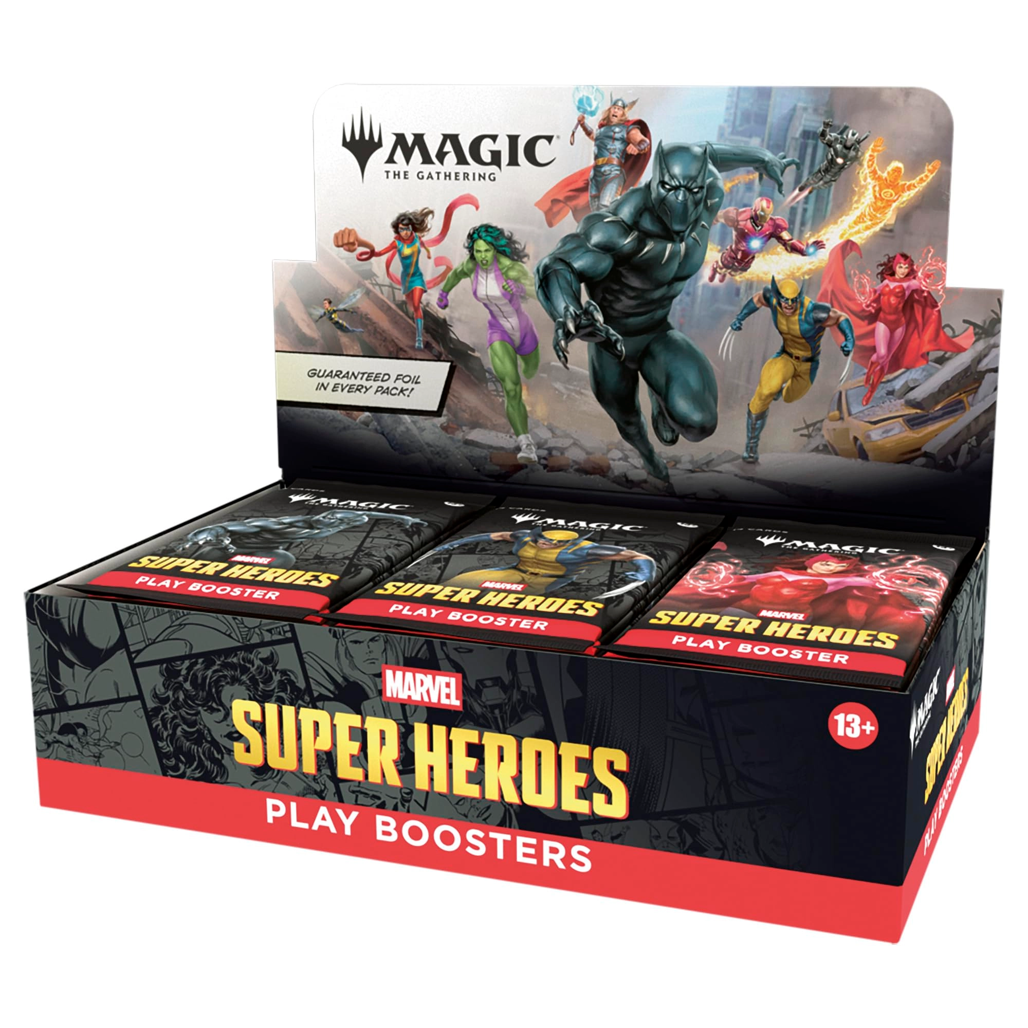 Wizards of the Coast Marvel Super Heroes Play Booster Display - 420 pcs