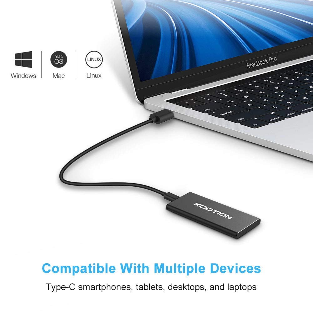 Portable External SSD - 250GB