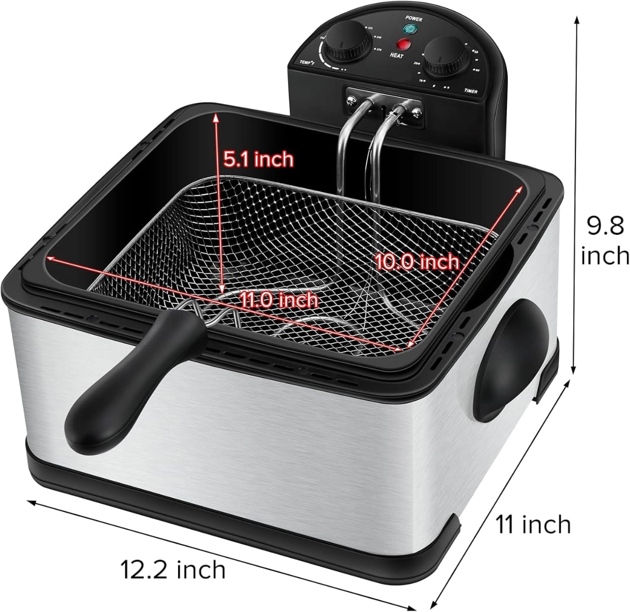 Double Deep Fryer