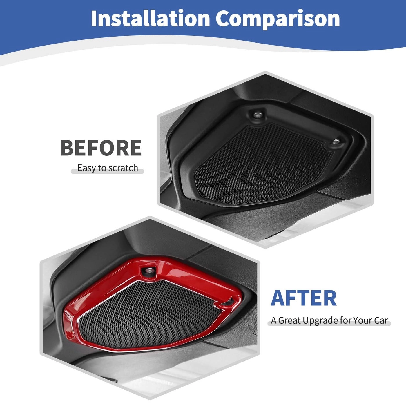 A Pillar Speaker Frame Trim Cover - Jeep Wrangler JL 2018-2024