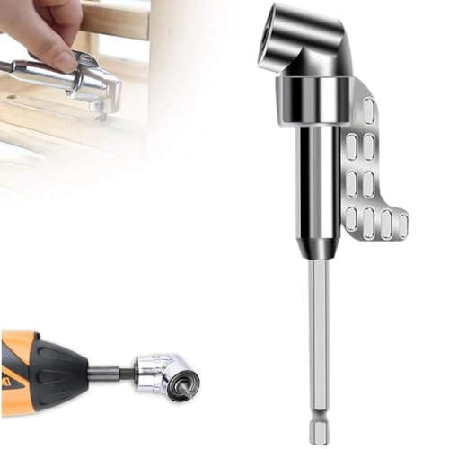 Right Angle Drill Adapter - 105 Degree 1/4" Hex Shank