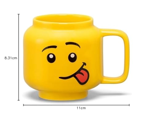 LEGO Silly Boy Face Ceramic Mug - 255 ml